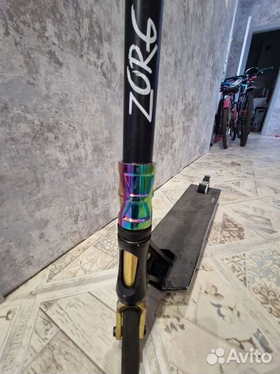 Трюковой самокат tech team zorg