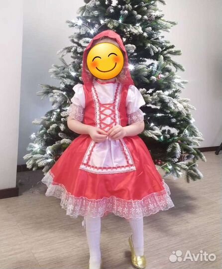 Новогодний костюм для девочки 110 размера
