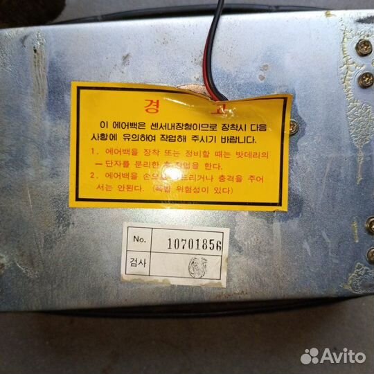 Подушка безопасности в руль Kia Sportage 1