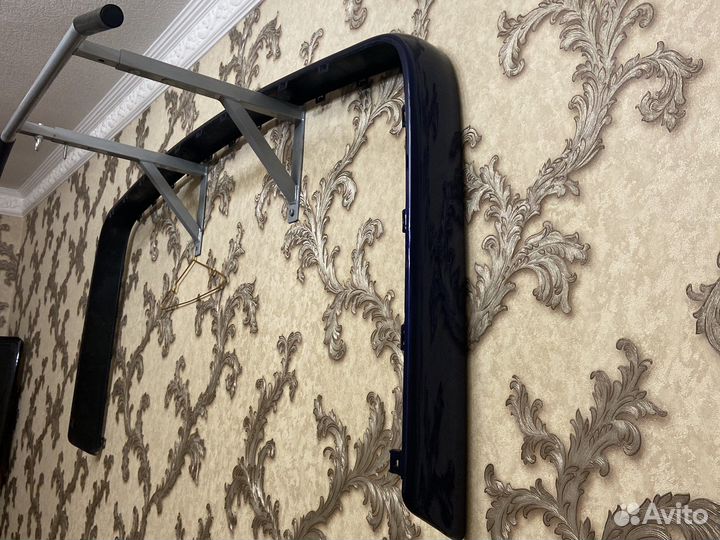 Накладка заднего бампера на mercedes 210 дорест