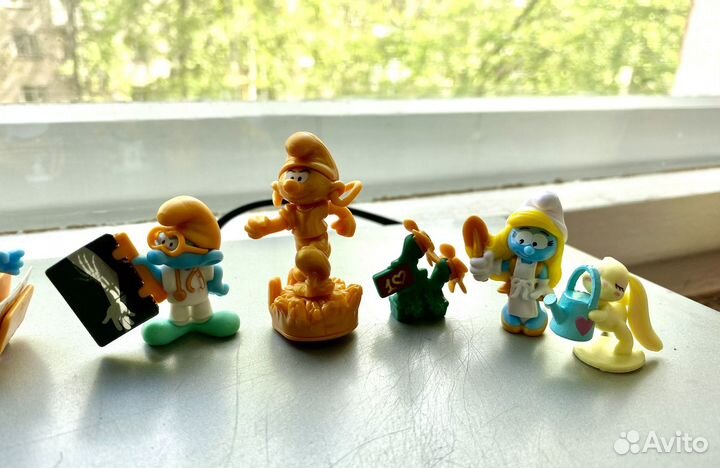 Киндер смурфики 2022