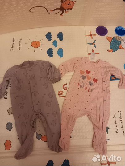 Детские вещи пакетом,на девочку.от 3 до 6 месяцев