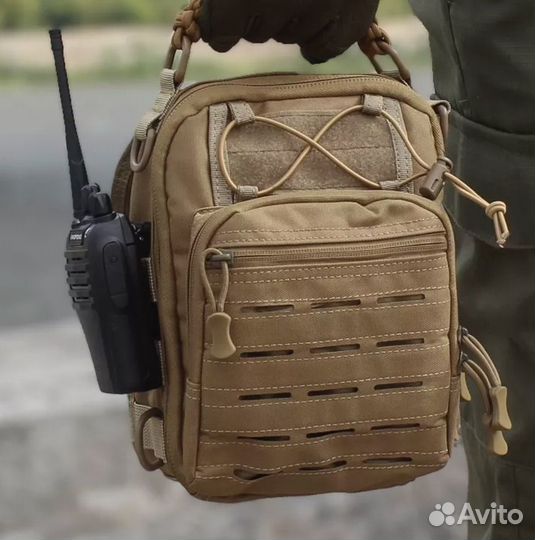 Сумка тактическая через плечо