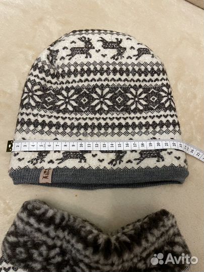 Комплект шапка и шарф