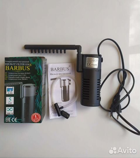 Аквариумный фильтр barbus