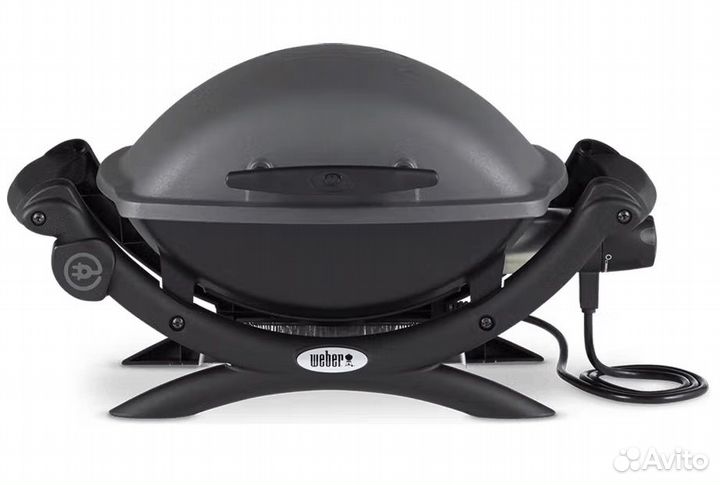 Гриль электрический Weber Q 1400, тем-сер