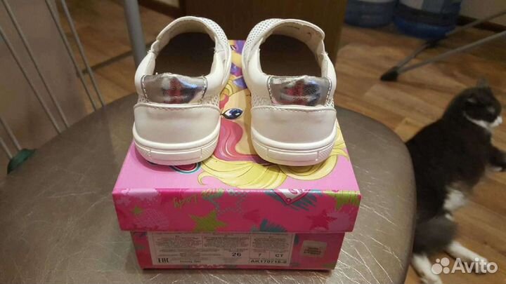 Новые полуботинки для девочки 26 р