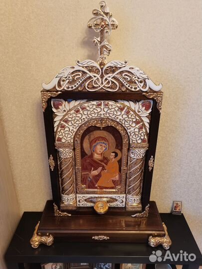 Икона роспись золотом