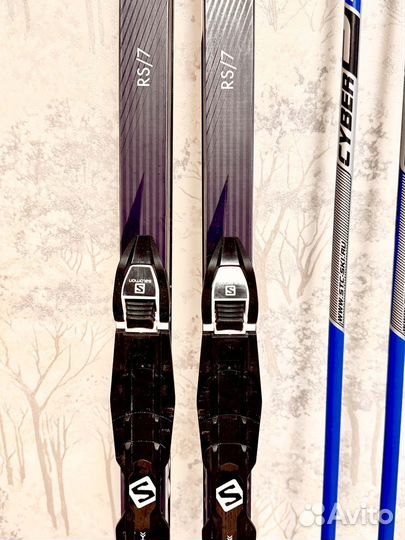 Лыжи беговые коньковые salomon