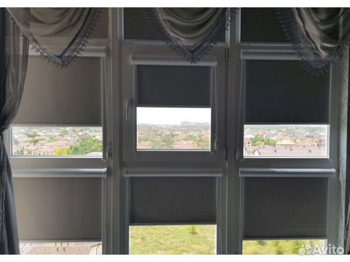 Рулонные кассетные шторы блекаут E40817-Е53682