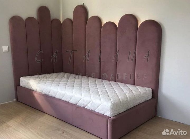 Детская кровать с мягкими бортиками/Без предоплаты