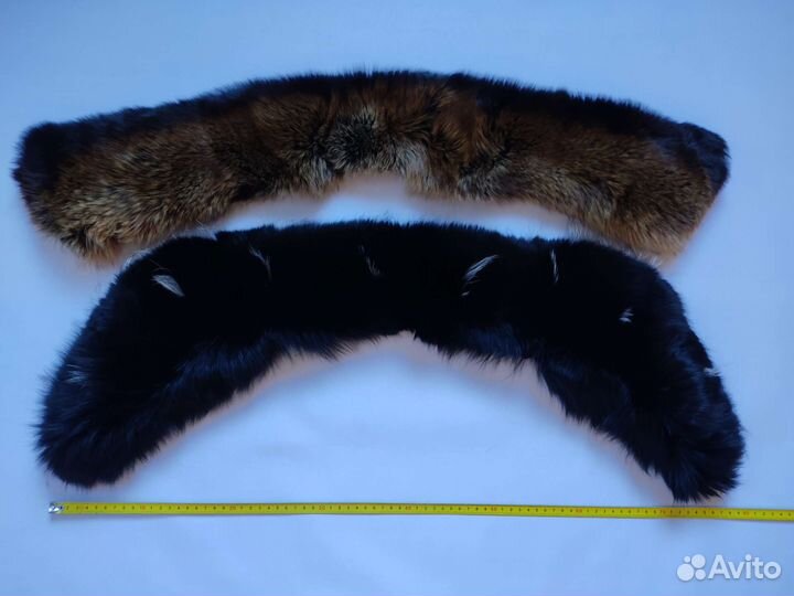 Воротники натуральный мех