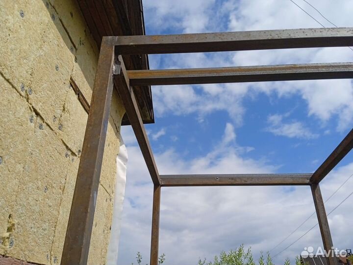 Подставка под еврокуб, каркас душа