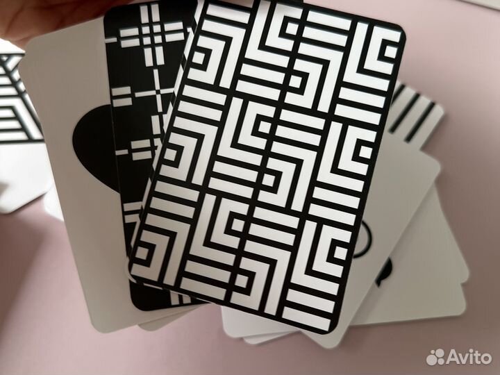 Развивающие карточки для малышей Двусторонние