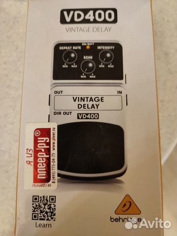 Гитарная примочка Vintage Deley VD 400