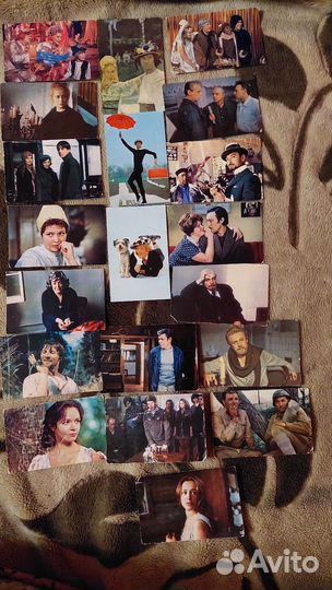 Открытки артисты одна 8р. Все вместе 1200р