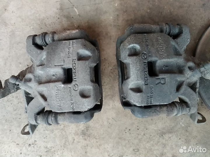 Mazda 3 задние диски