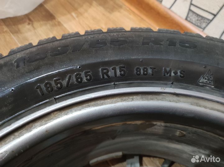 Диски Alcasta и зимние шины Formula 185/65 r15