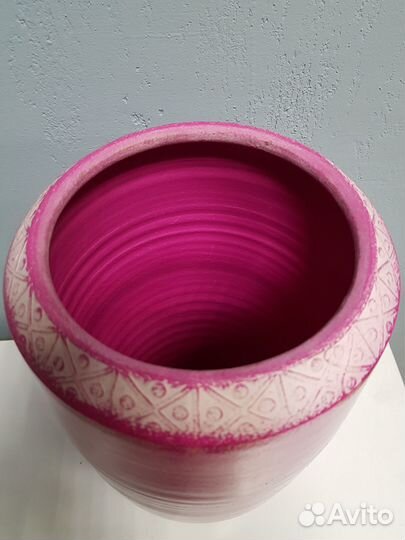 Ваза декоративная для цветов (керамика)