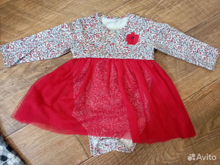 Пакет вещей на девочку 9-12 мес