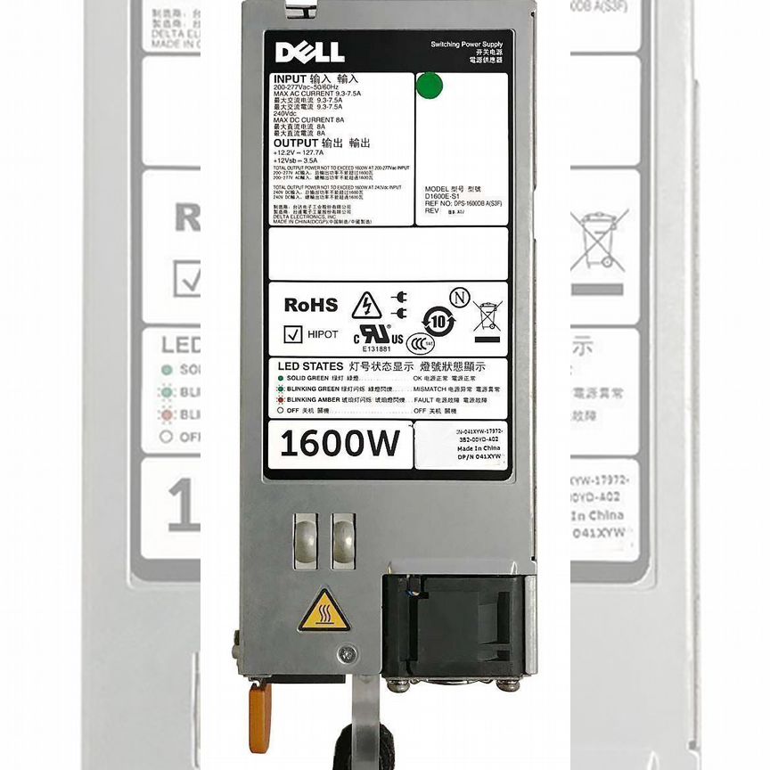 [D1600E-S1] Блок Питания Dell 1600w D1600e-S1