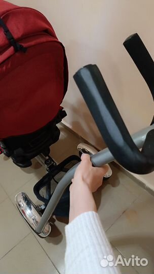 Детский трехколесный велосипед бу