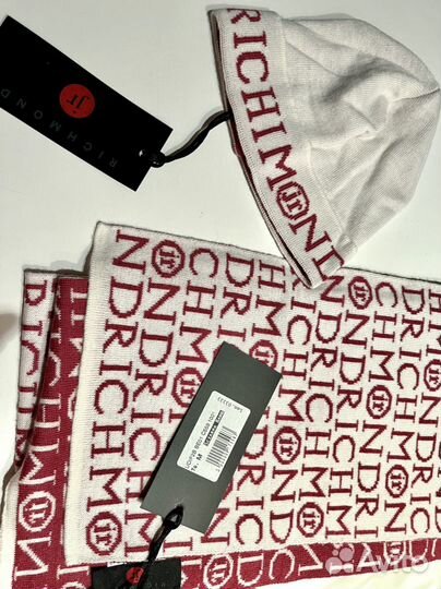 John Richmond детский комплект шарф и шапка