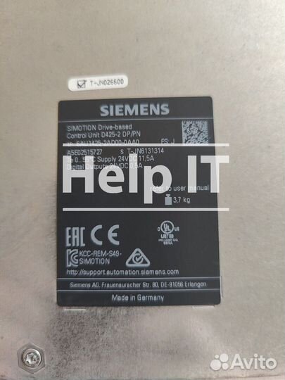 Блок управления Siemens 6AU1435-2AD00-0AA0