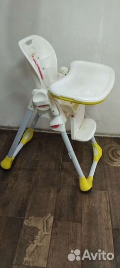 Стульчик для кормления chicco polly