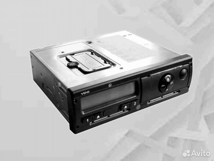 Тахограф VDO (Новый) с чипом скзи (под гарантию)