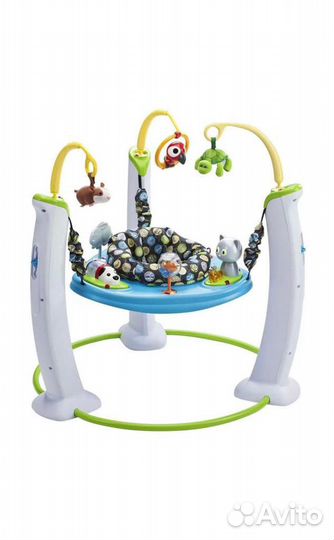 Игровой центр, прыгунки exersaucer jungle quest
