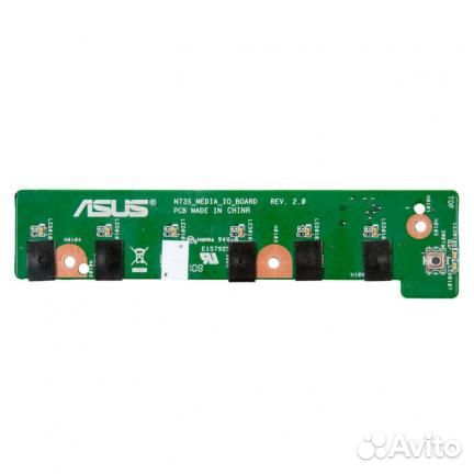 Доп. плата N73S media IO board для ноутбука Asus N