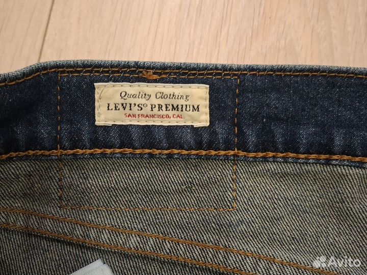 Джинсы мужские levis 512 w34 l32