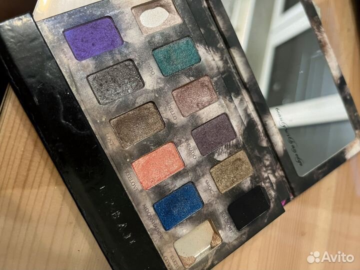 Тени для век urban decay