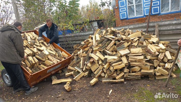 Дрова колотые