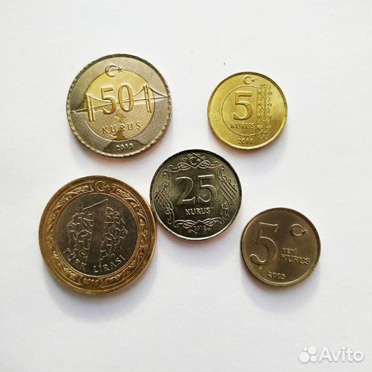 Монеты Турции