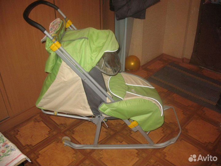 Коляска санки
