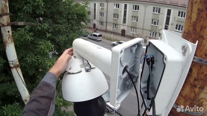 Видеонаблюдение под ключ с установкой