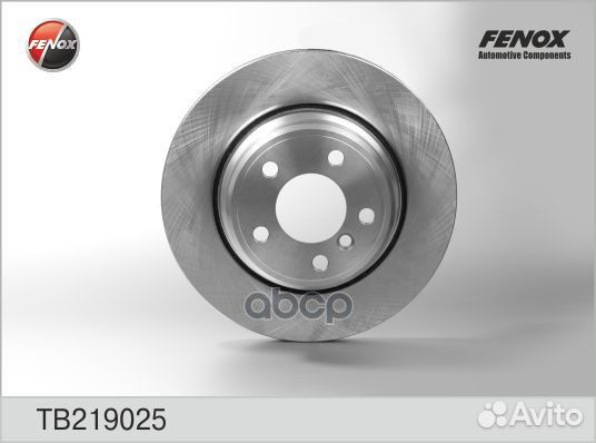 Диск тормозной BMW X5 00- перед.вент. TB219025