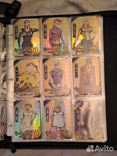 Коллекционные карточки JoJo