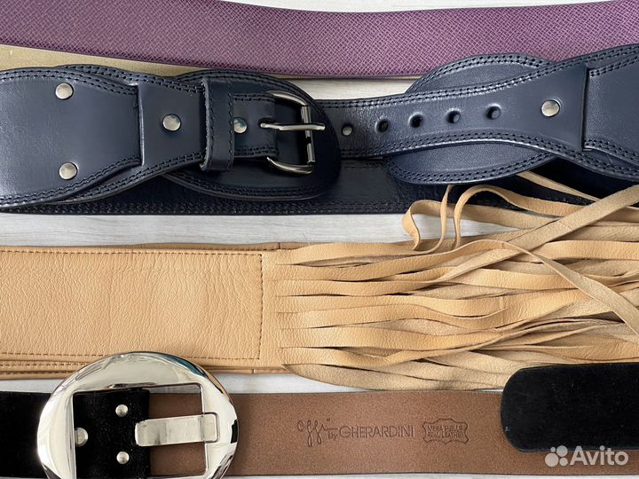 Ремни/пояса женские натуральная кожа