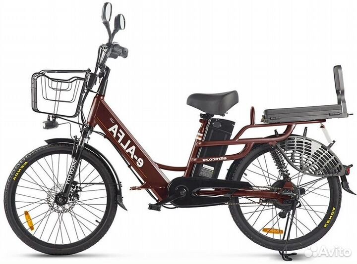 Велогибрид green city e-alfa LUX