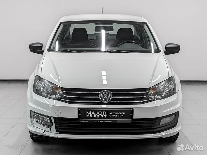 Volkswagen Polo 1.6 AT, 2018, 93 423 км