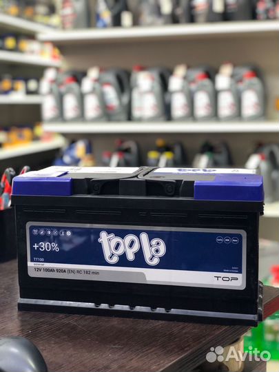 Аккумулятор Topla 100A/h 920EN