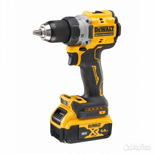 Дрель-шуруповерт Dewalt DCD800P2T (90Нм) 18В