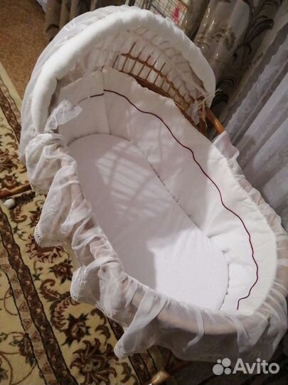 Люлька колыбель плетеная