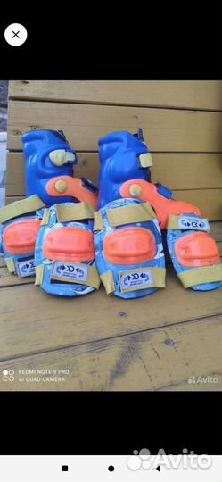 Детские ролики и защита