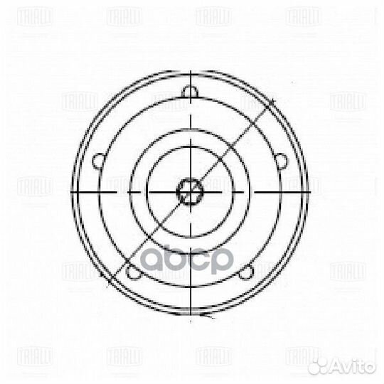 Ролик привод. ремня для а/м Renault Megane (02