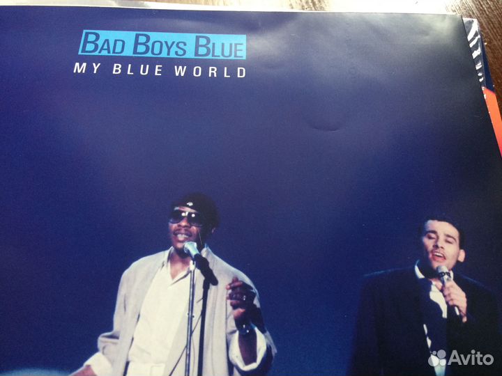 Виниловая пластинка Bad Boys Blue 1988г «My Blue W