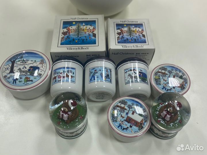 Посуда villeroy boch Naif Новый год